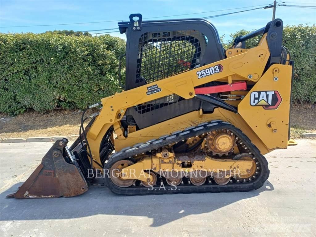 CAT 259D Pásové nakladače