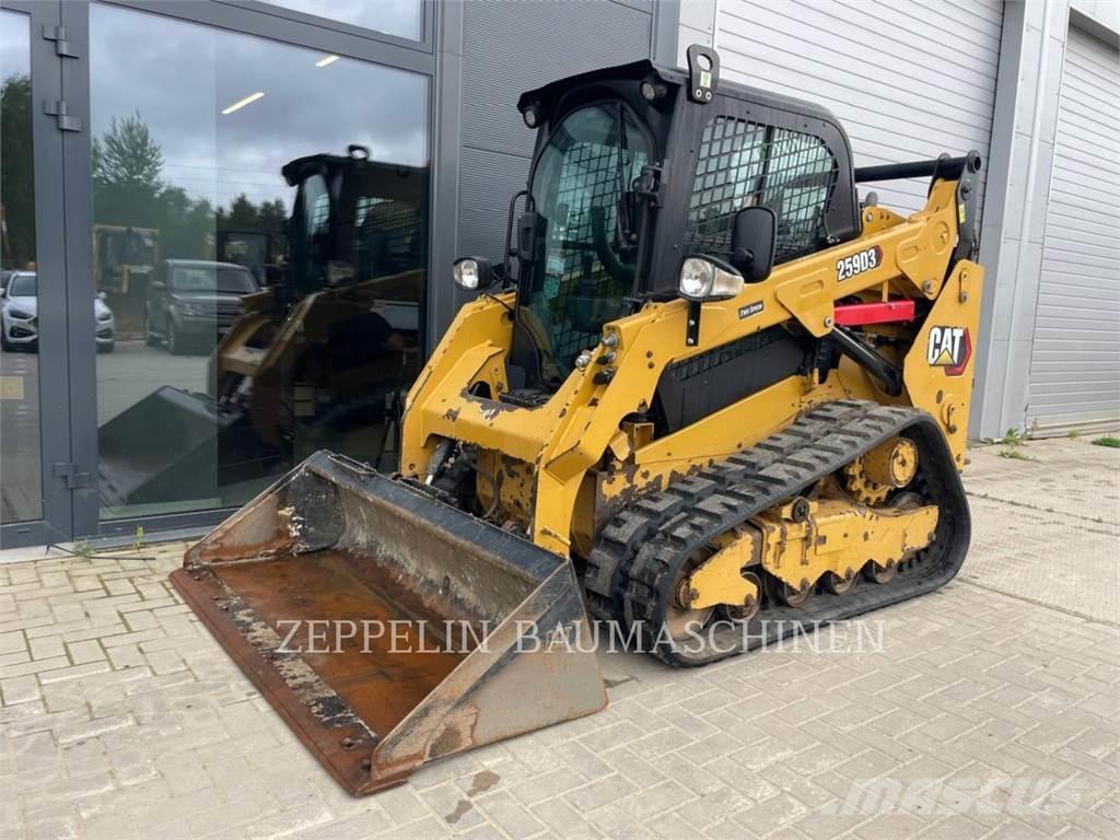 CAT 259D Smykem řízené nakladače