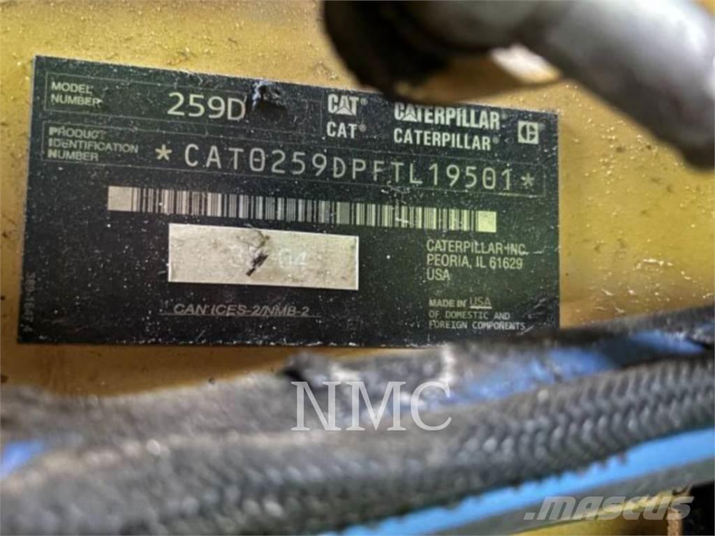 CAT 259D Smykem řízené nakladače
