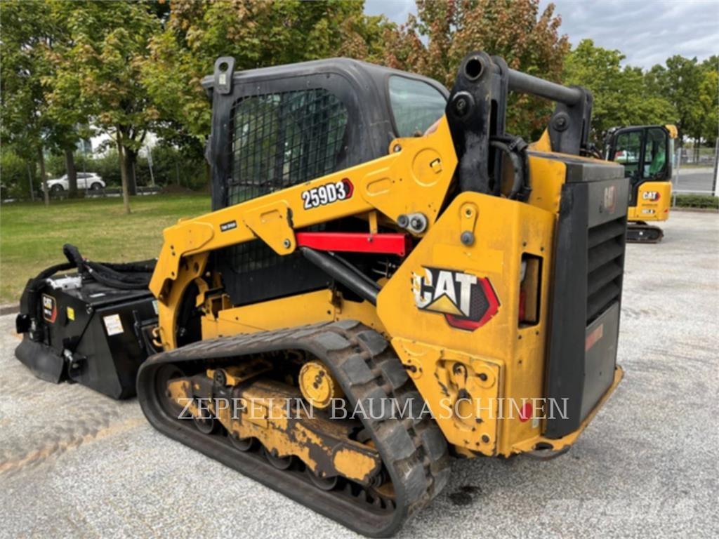 CAT 259D Smykem řízené nakladače