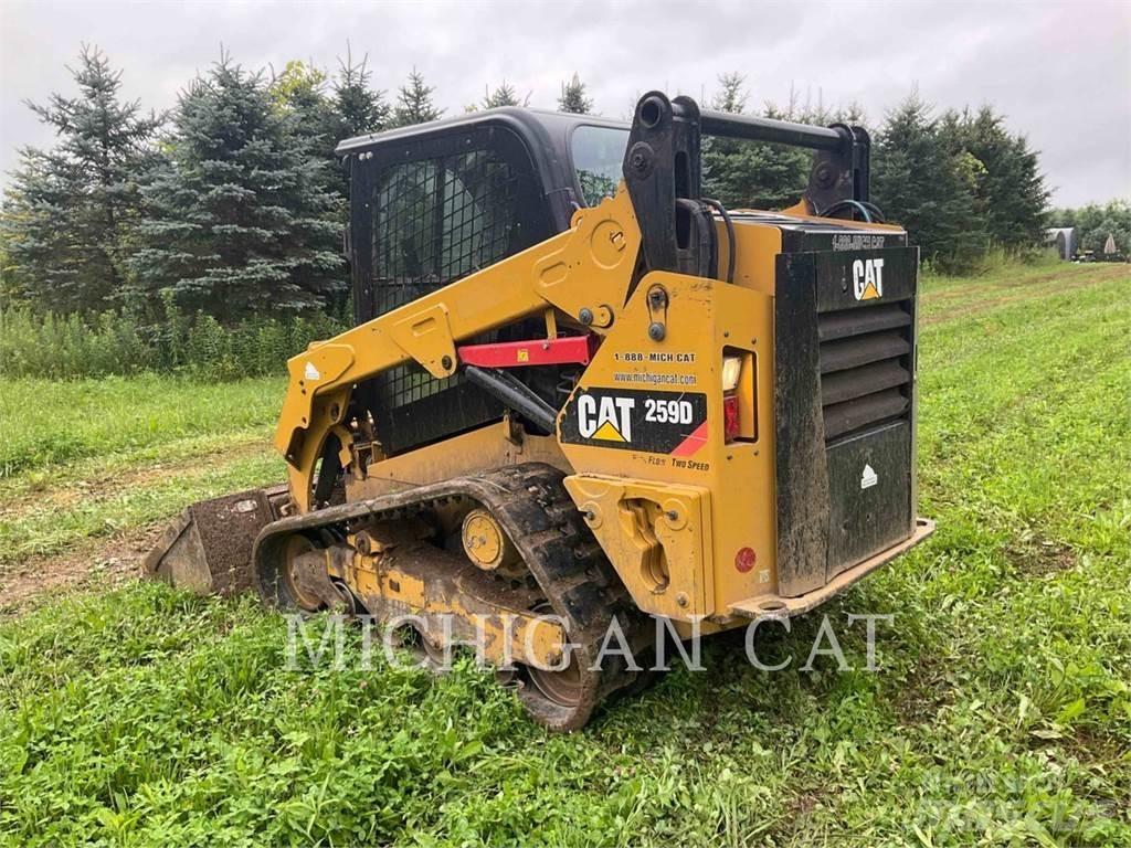 CAT 259D AHQ Smykem řízené nakladače
