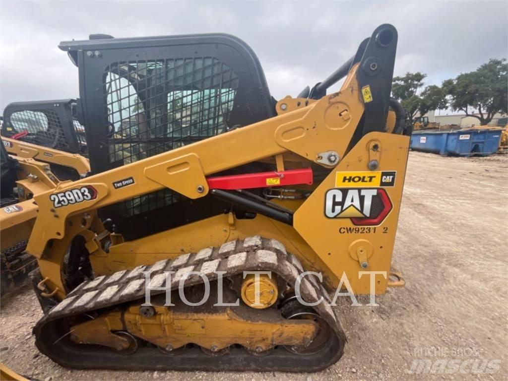 CAT 259D CAB Smykem řízené nakladače