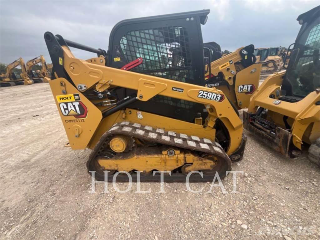 CAT 259D CAB Smykem řízené nakladače