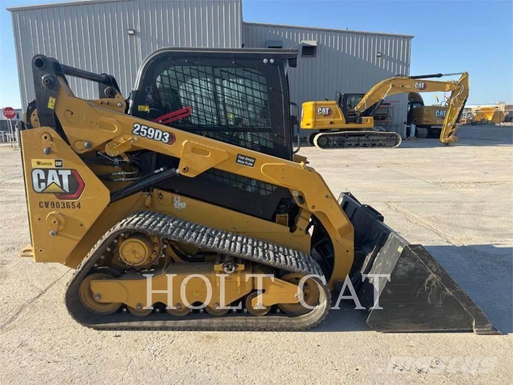 CAT 259D CAB Pásové nakladače