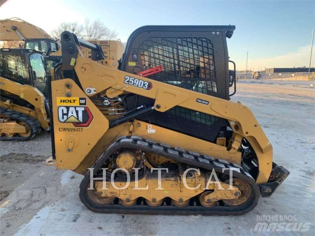 CAT 259D CAB Smykem řízené nakladače