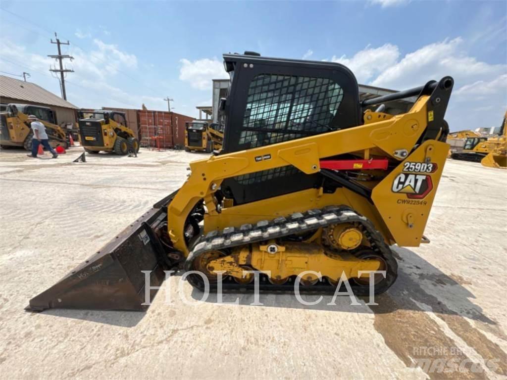 CAT 259D CAB Smykem řízené nakladače