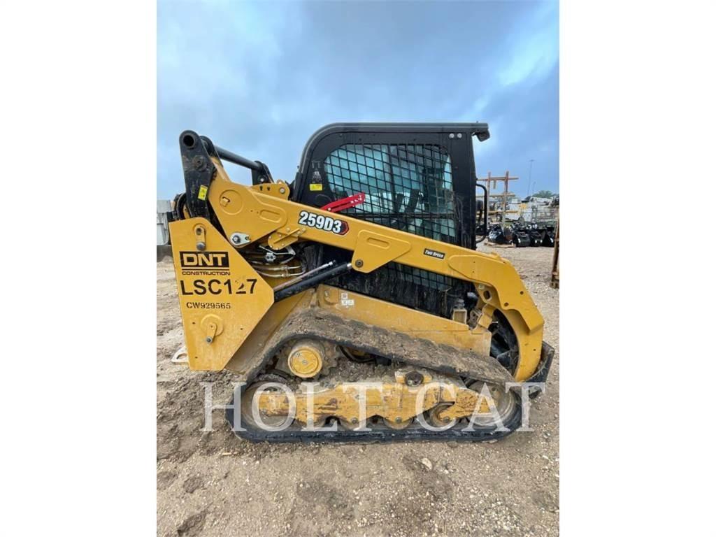 CAT 259D CAB Smykem řízené nakladače