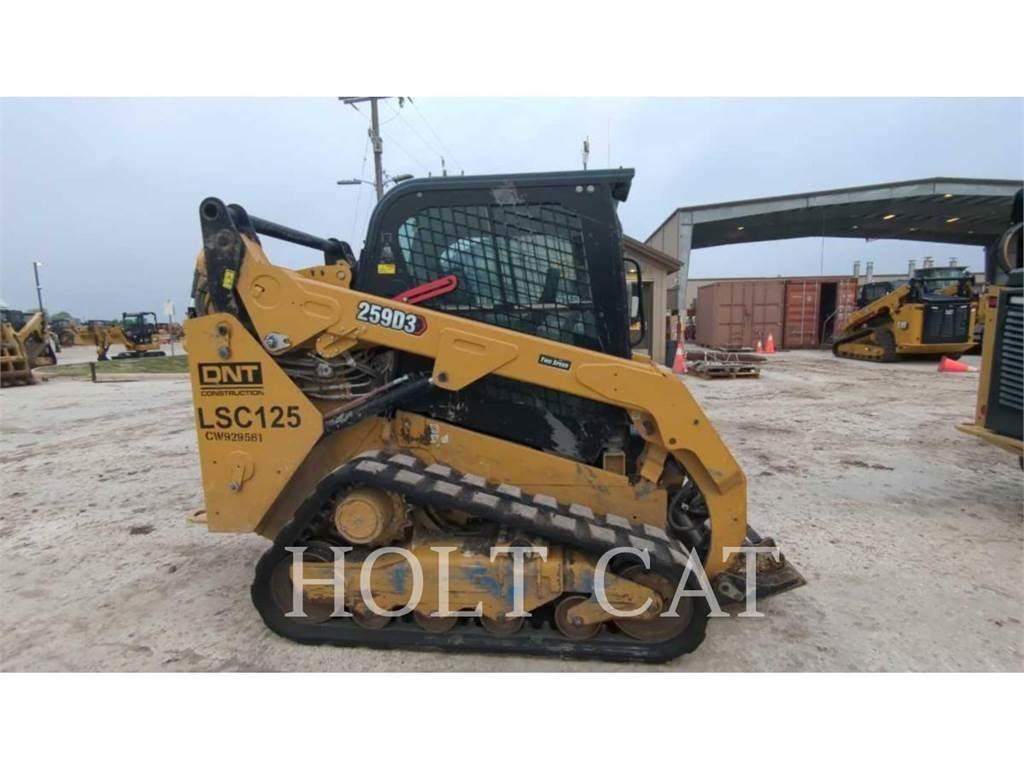 CAT 259D CAB Smykem řízené nakladače