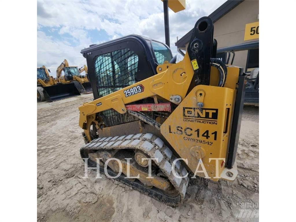 CAT 259D CAB Smykem řízené nakladače