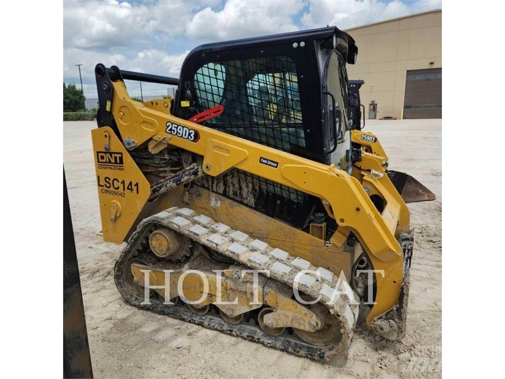 CAT 259D CAB Smykem řízené nakladače