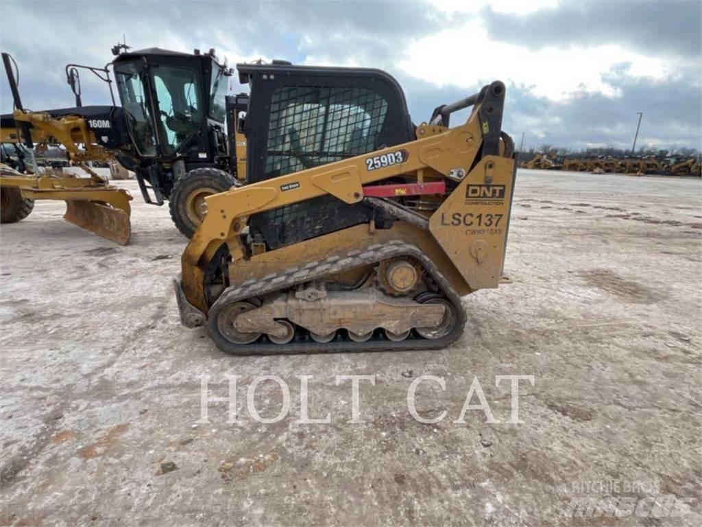 CAT 259D CAB Smykem řízené nakladače
