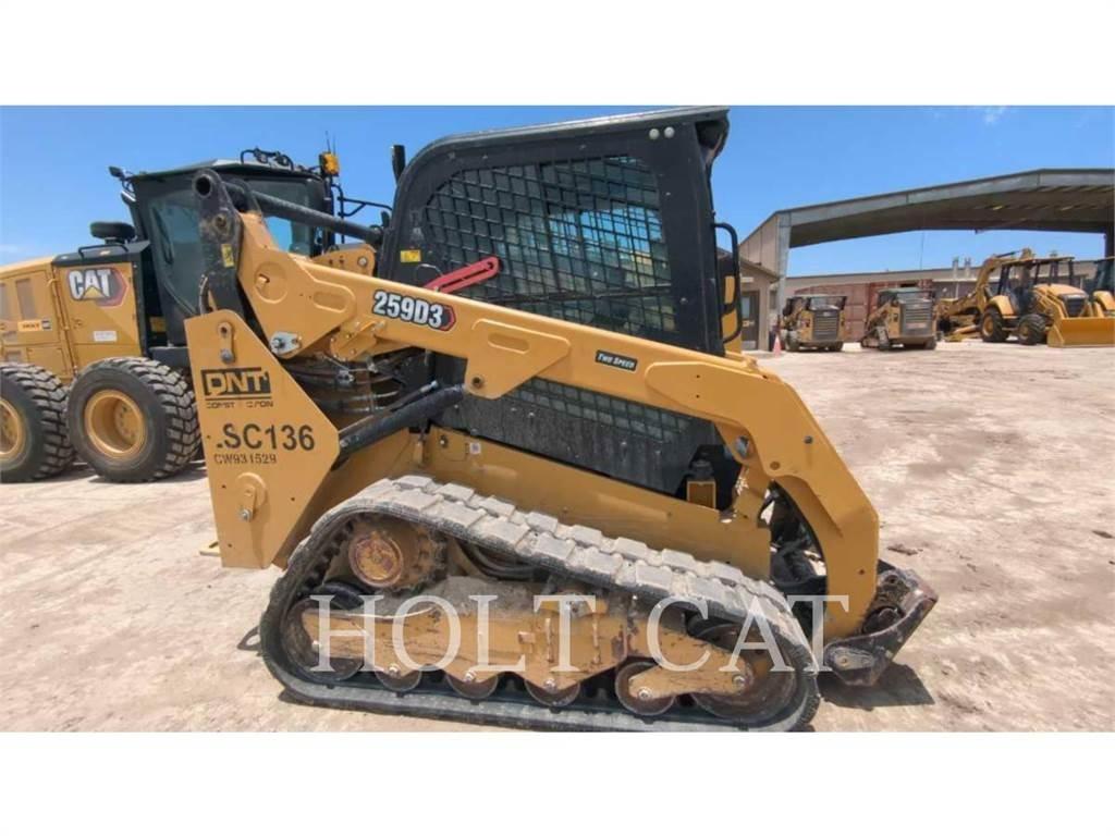 CAT 259D CAB Smykem řízené nakladače