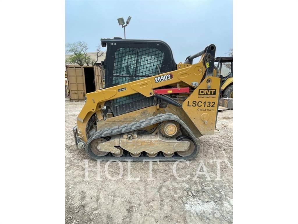 CAT 259D CAB Smykem řízené nakladače