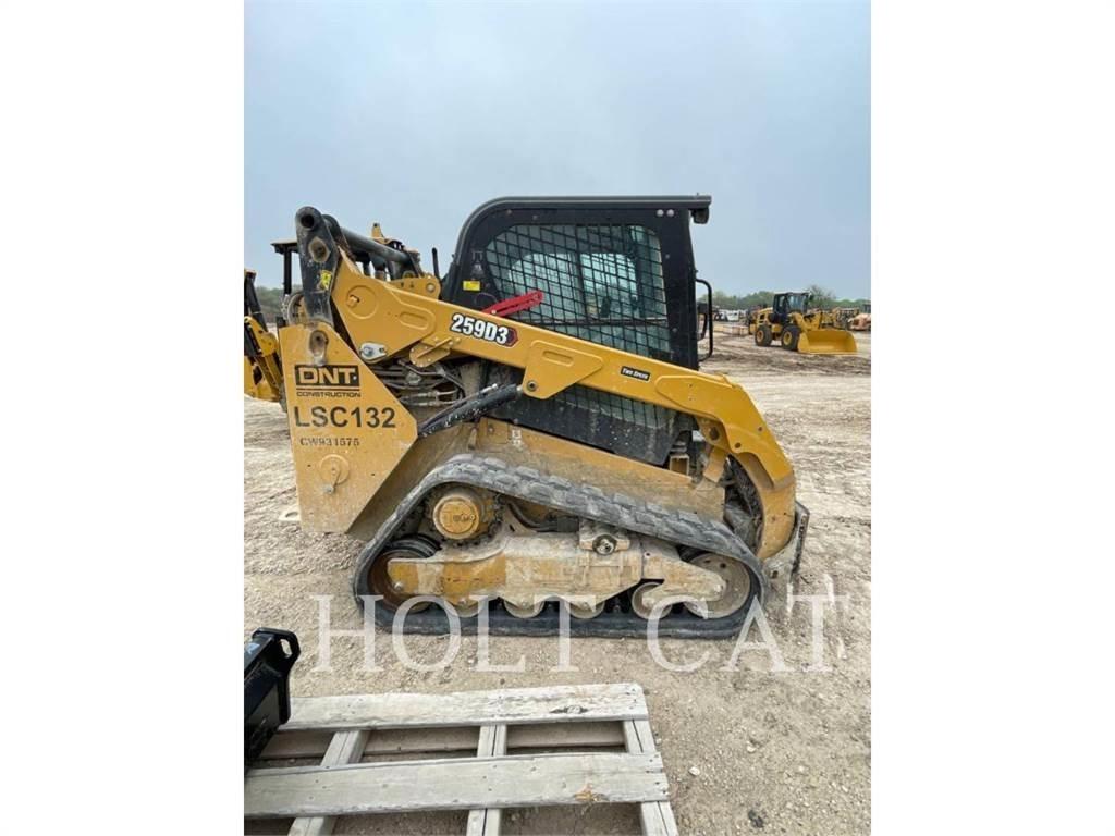 CAT 259D CAB Smykem řízené nakladače