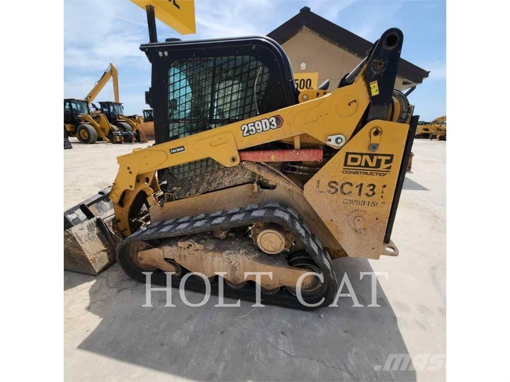 CAT 259D CAB Smykem řízené nakladače