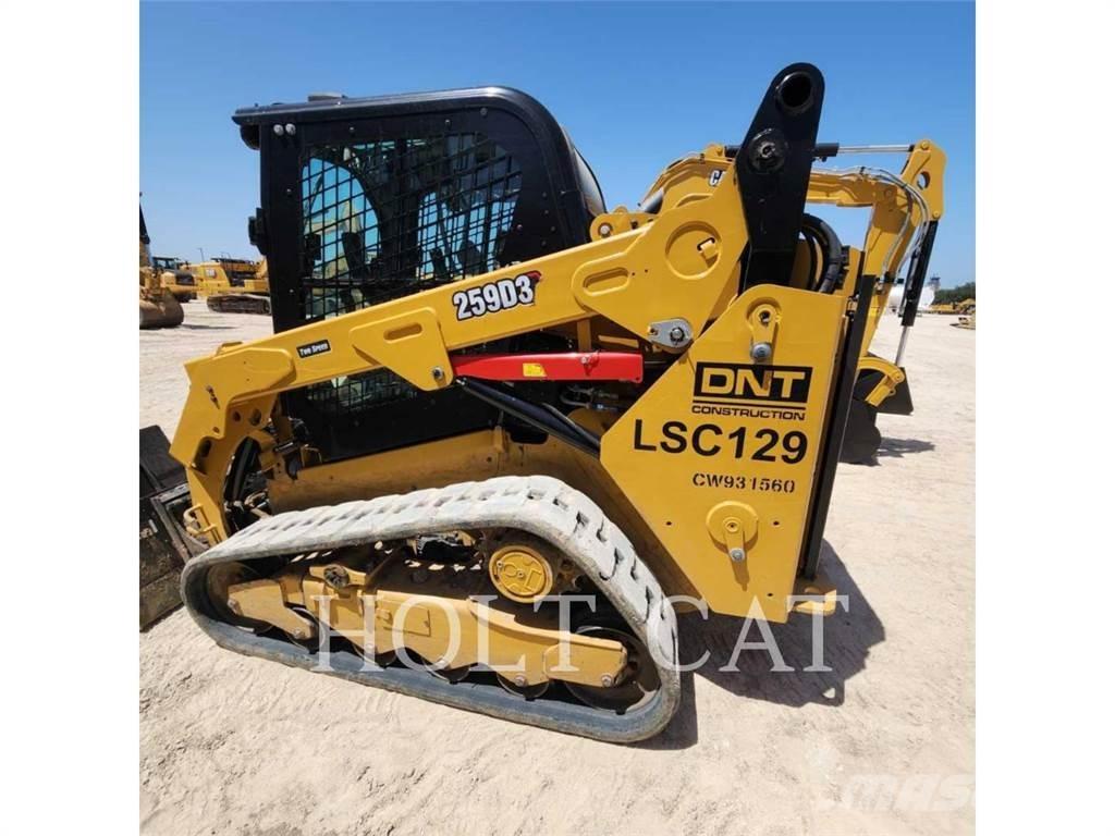CAT 259D CAB Smykem řízené nakladače