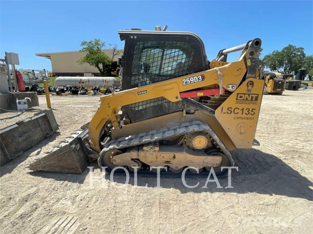 CAT 259D CAB Smykem řízené nakladače