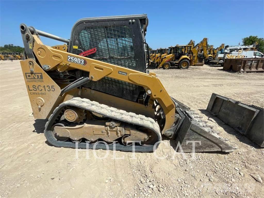 CAT 259D CAB Smykem řízené nakladače