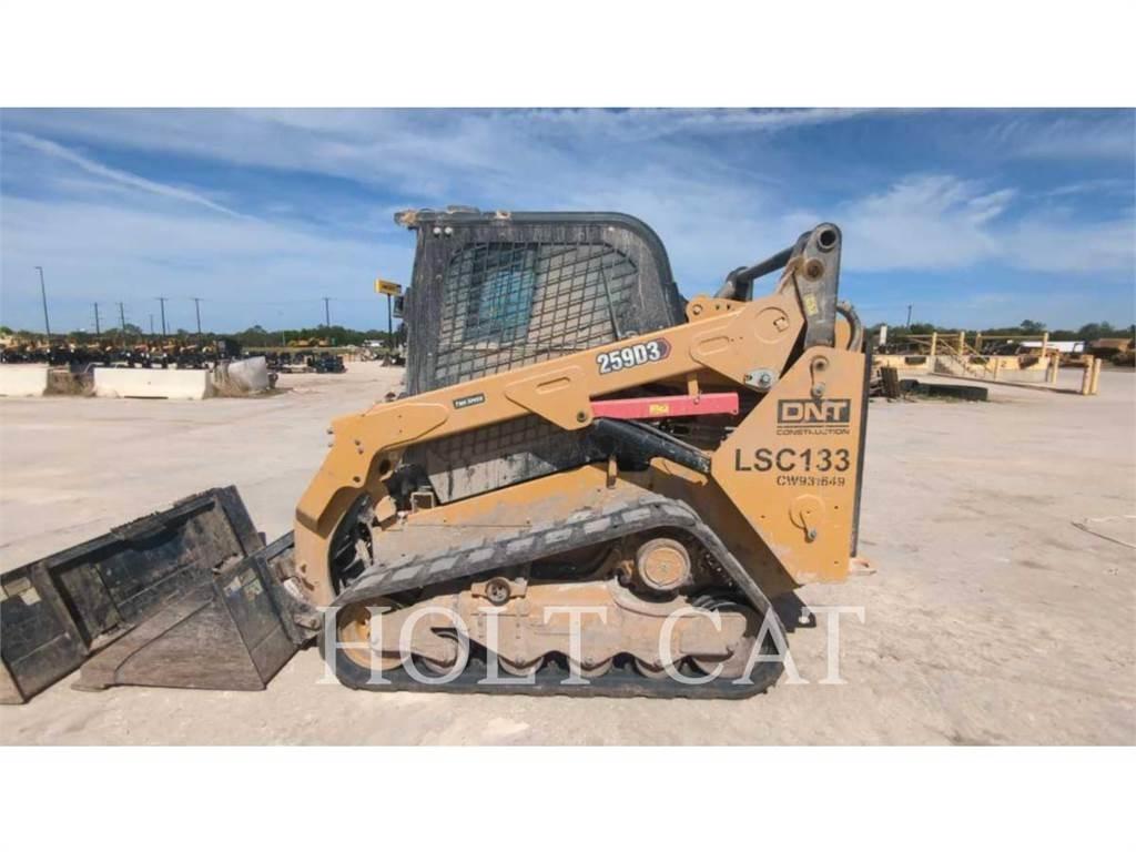 CAT 259D CAB Smykem řízené nakladače