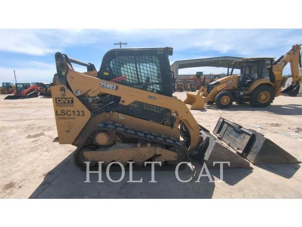 CAT 259D CAB Smykem řízené nakladače