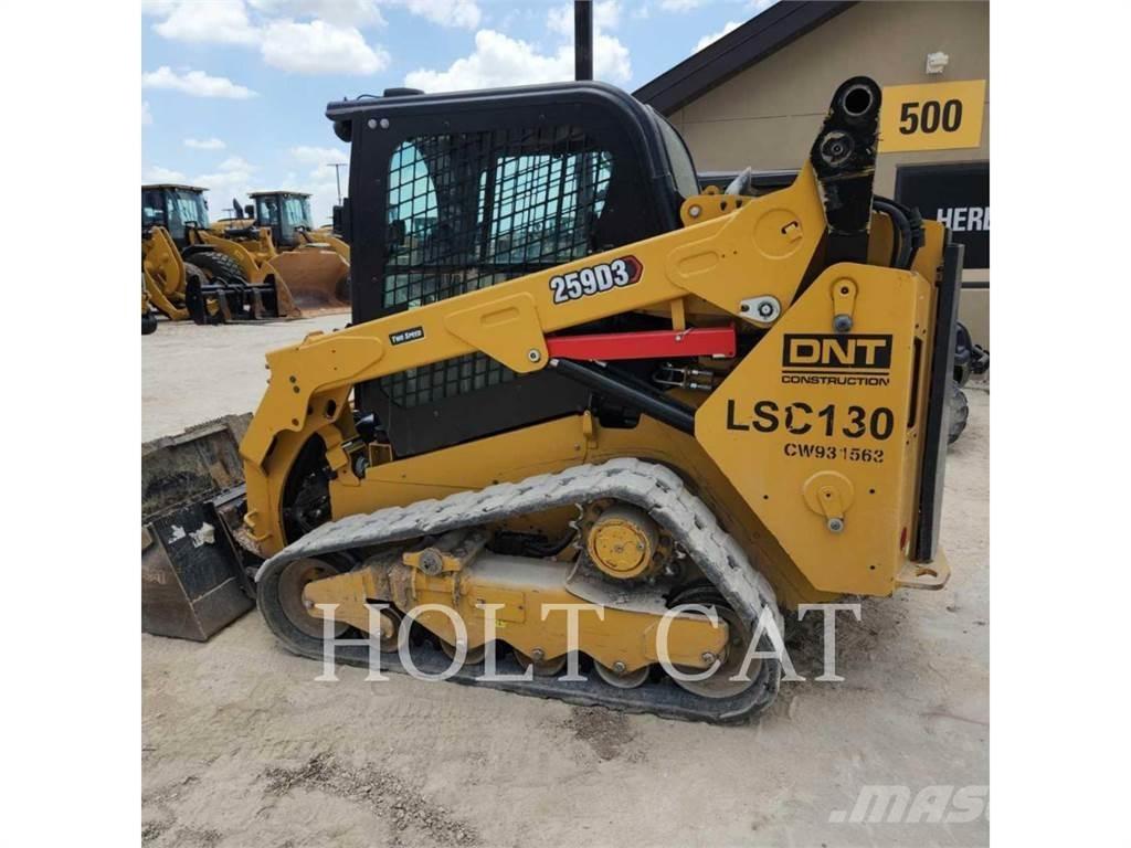 CAT 259D CAB Smykem řízené nakladače