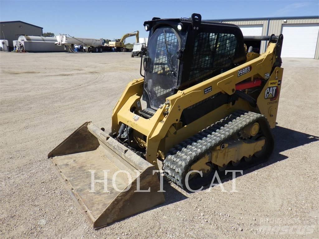 CAT 259D XPS Smykem řízené nakladače