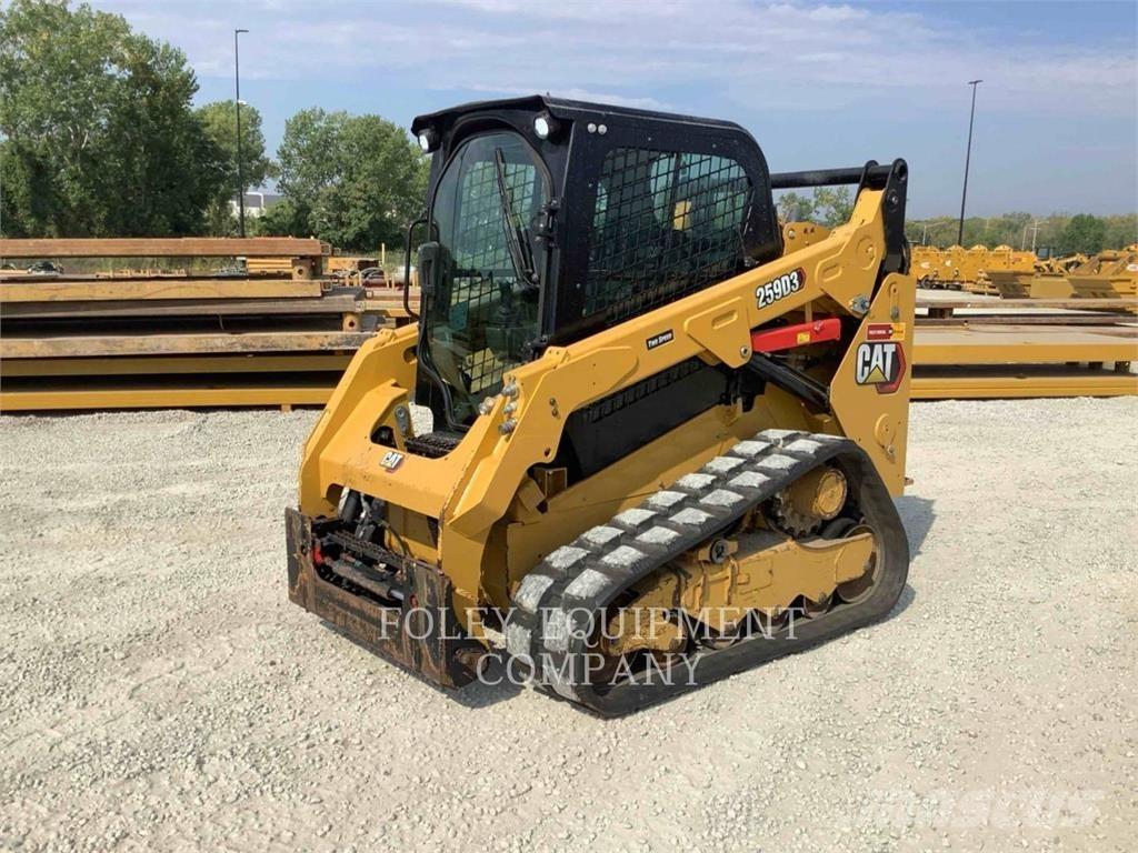 CAT 259D3 Smykem řízené nakladače