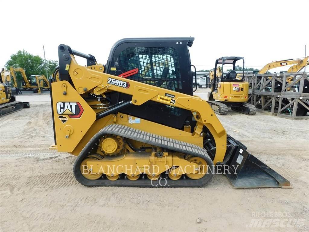 CAT 259D3 Pásové nakladače