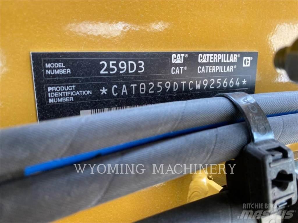 CAT 259D3 Smykem řízené nakladače