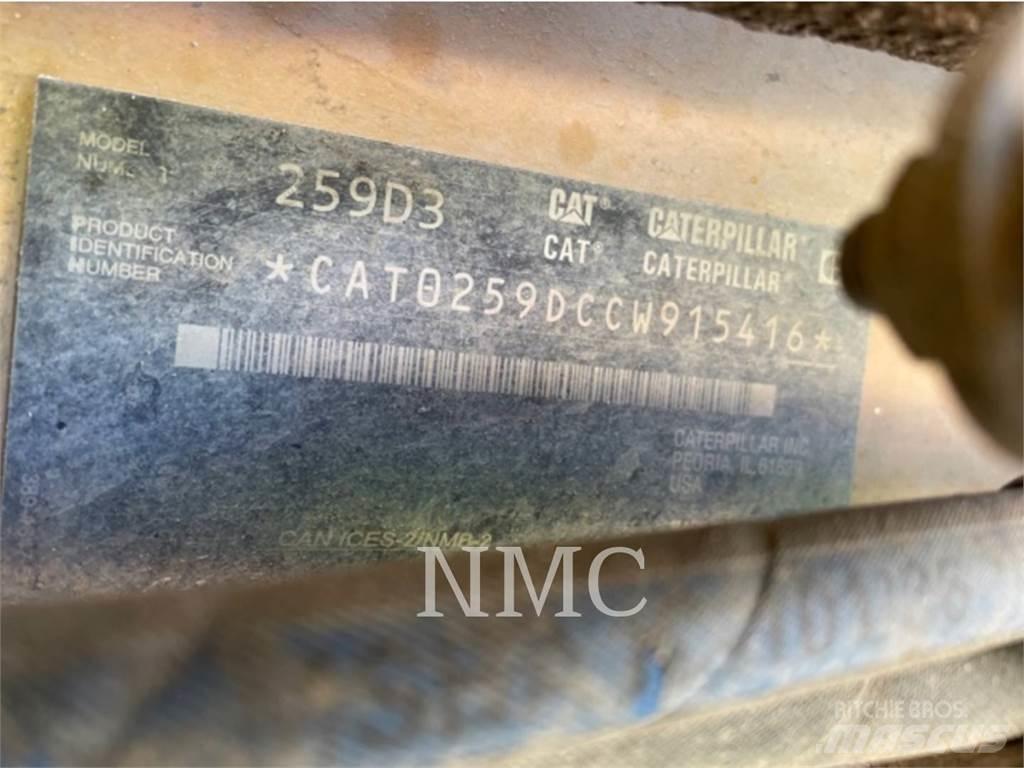 CAT 259D3 Pásové nakladače
