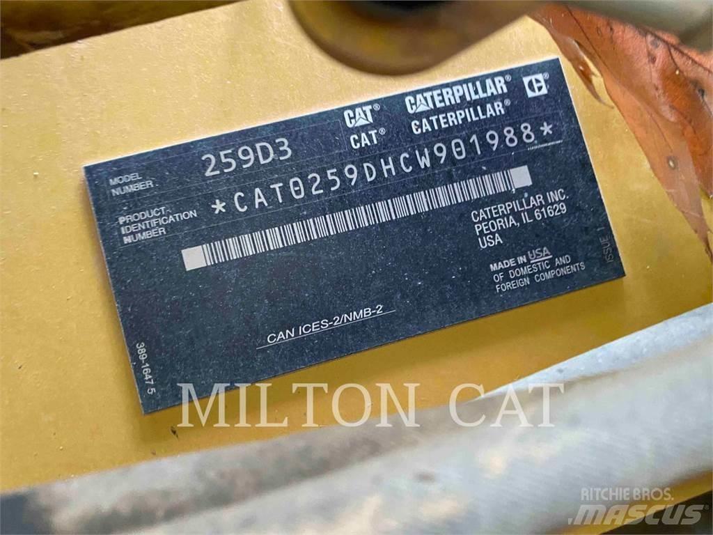 CAT 259D3 Pásové nakladače