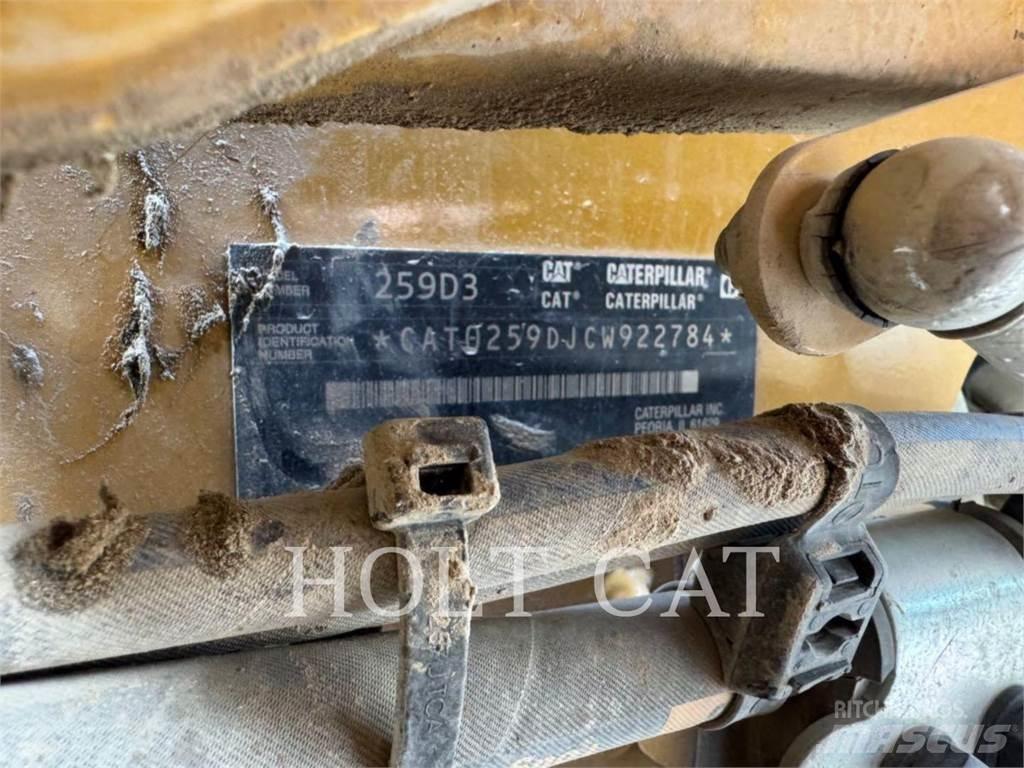 CAT 259D3 Smykem řízené nakladače