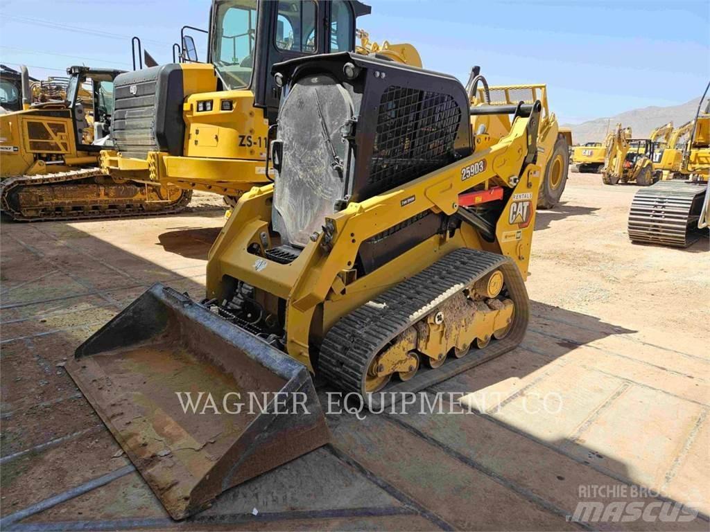 CAT 259D3 Pásové nakladače