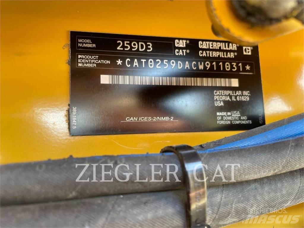 CAT 259D3 Pásové nakladače