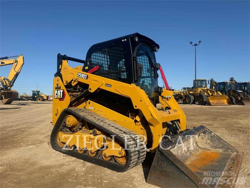 CAT 259D3 Pásové nakladače