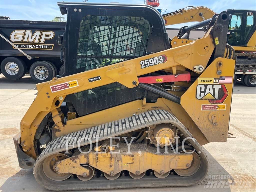 CAT 259D3 Pásové nakladače