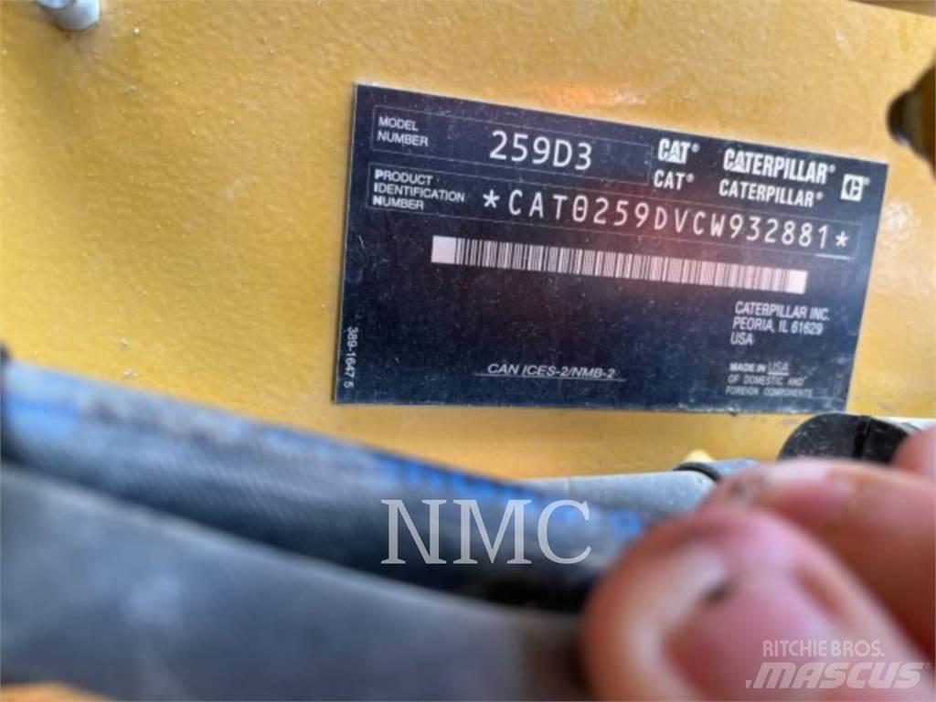 CAT 259D3 Pásové nakladače