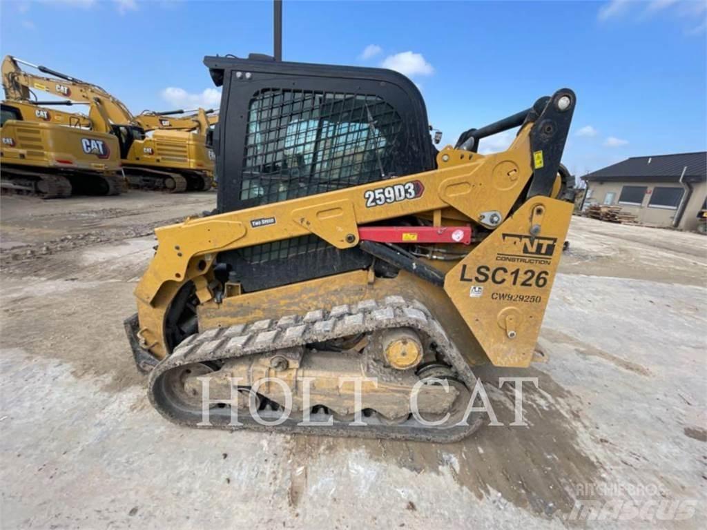 CAT 259D3 Pásové nakladače