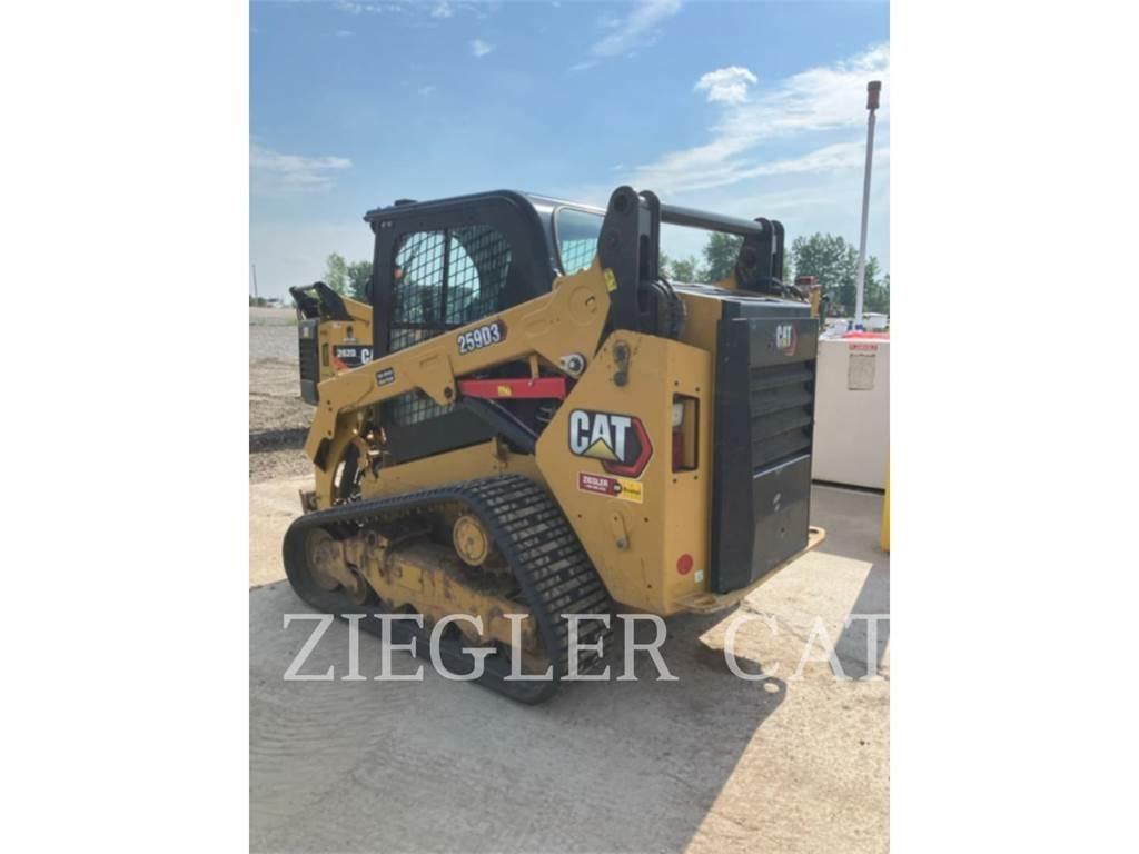 CAT 259D3 Pásové nakladače