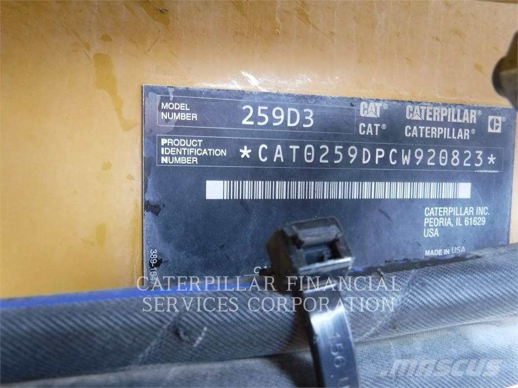 CAT 259D3 Pásové nakladače