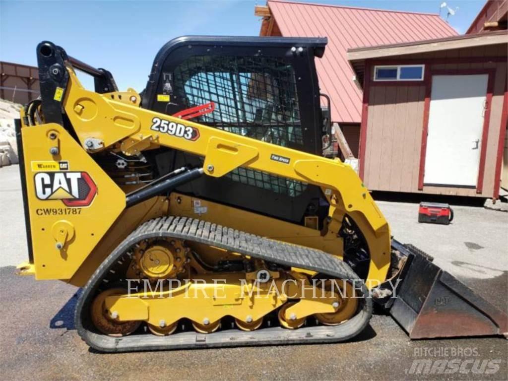 CAT 259D3 Smykem řízené nakladače