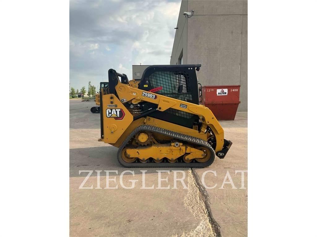CAT 259D3 Pásové nakladače