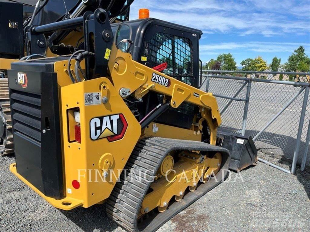 CAT 259D3 Pásové nakladače