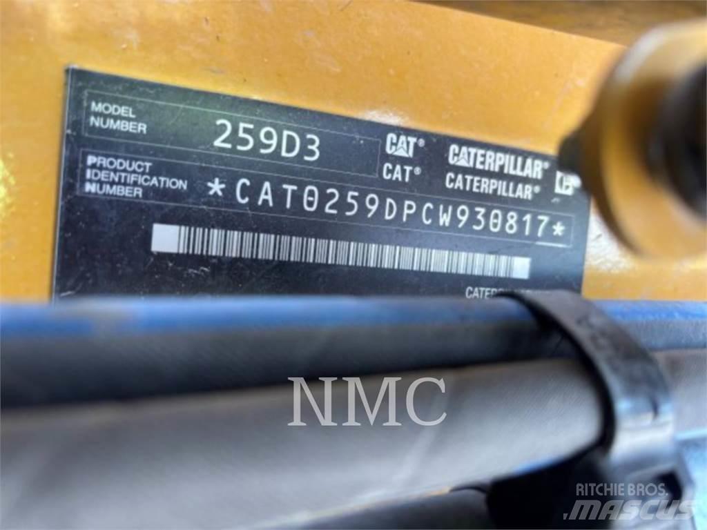 CAT 259D3 Pásové nakladače