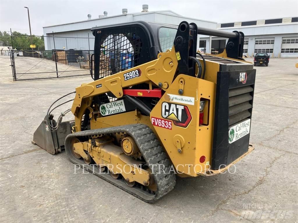 CAT 259D3 Smykem řízené nakladače
