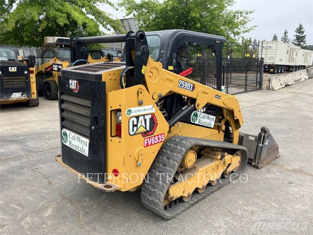 CAT 259D3 Smykem řízené nakladače