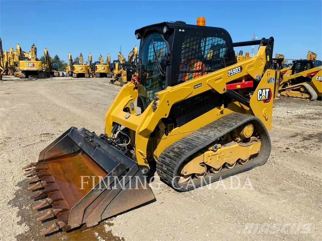 CAT 259D3 Pásové nakladače