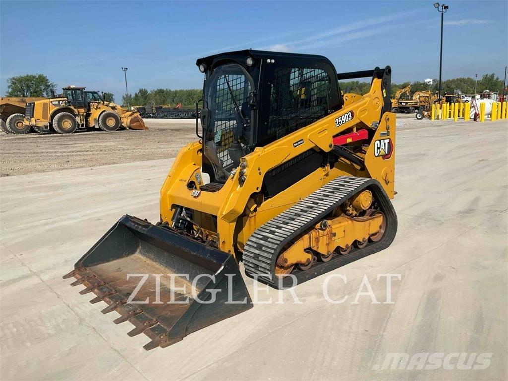 CAT 259D3 Pásové nakladače