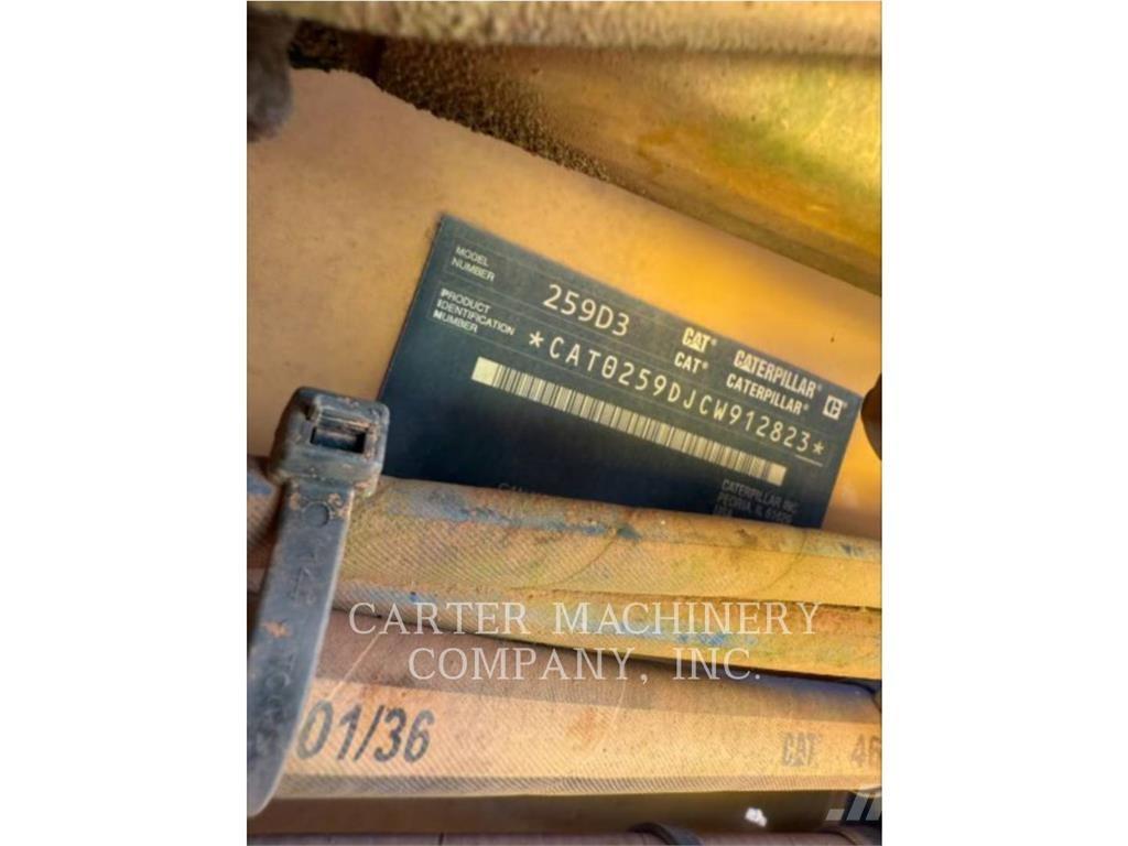 CAT 259D3 Pásové nakladače
