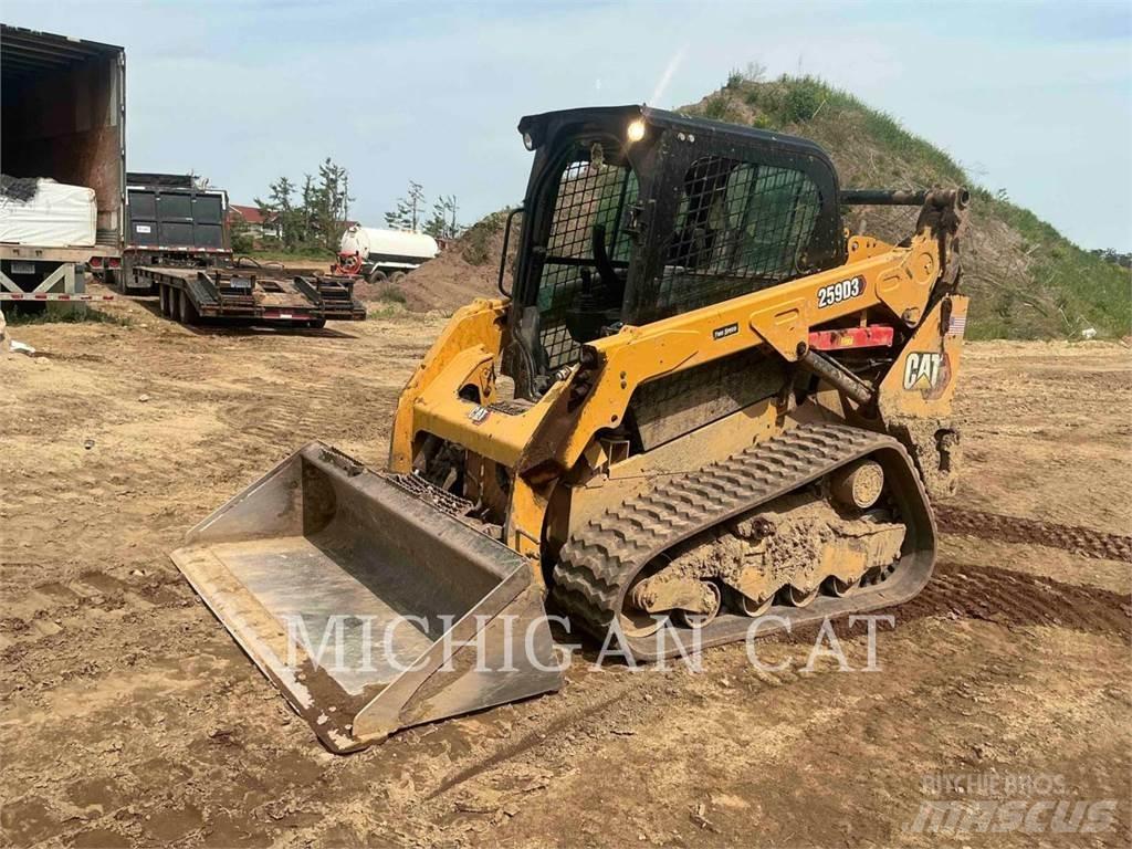 CAT 259D3 AQ Smykem řízené nakladače